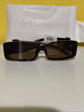 New LeSpecs square sunglasses.